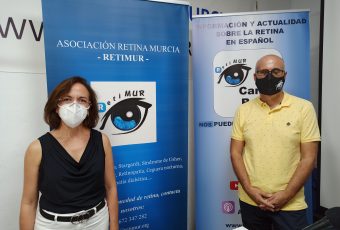 Foto David Sánchez y doctora Inmaculada Selles Navarro